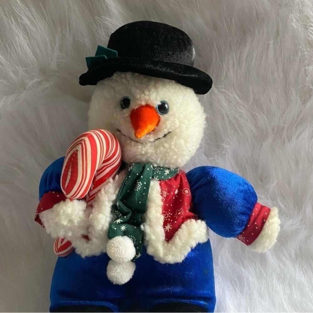 Christmas Frosty The Snow Man With Top Hat - Picture 3 of 5